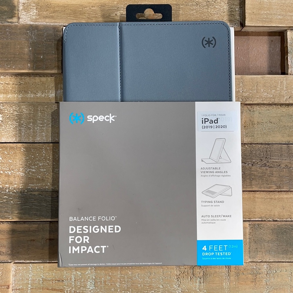 Grey Speck Ipad Case